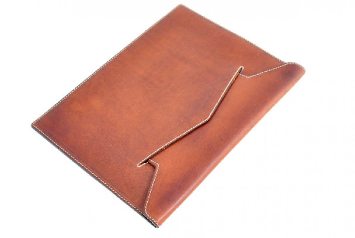 Leather Money Clip Wallet - Buffalo - Terra Tan - Borlino