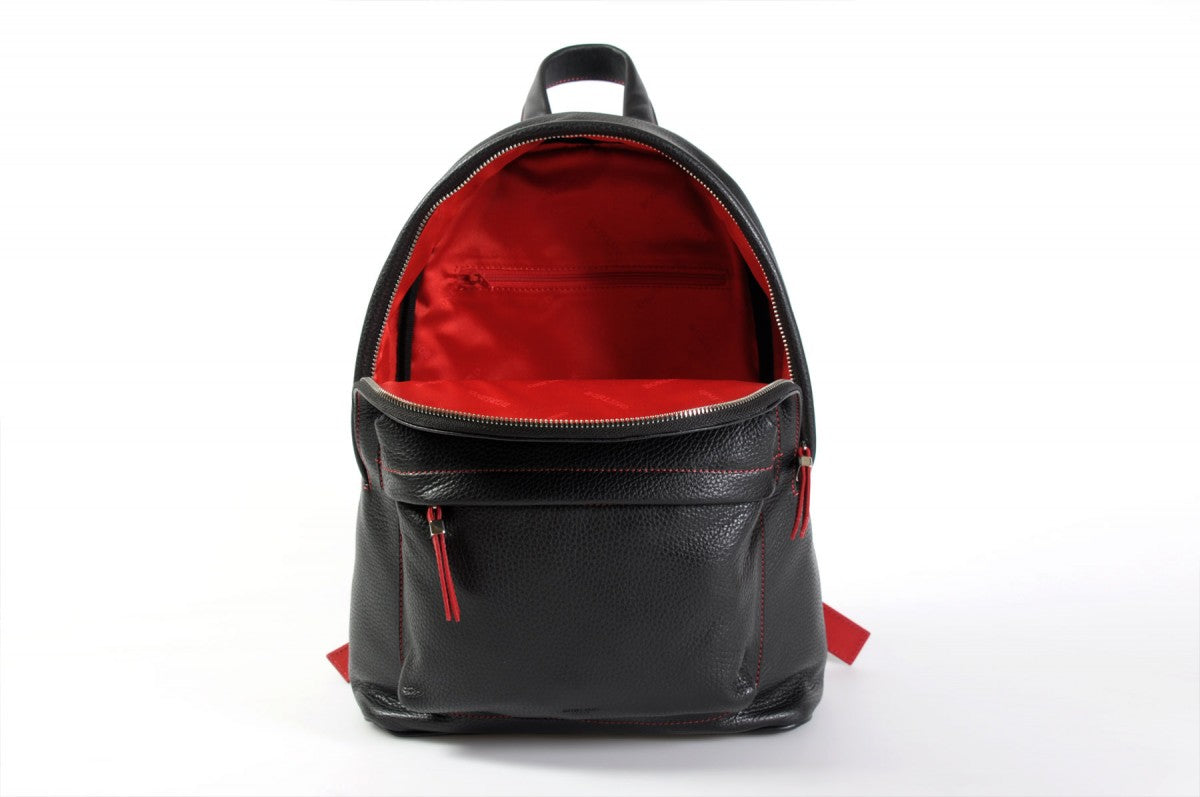 Luxury Leather Backpack | Italian Black Leather | Royal Albartross